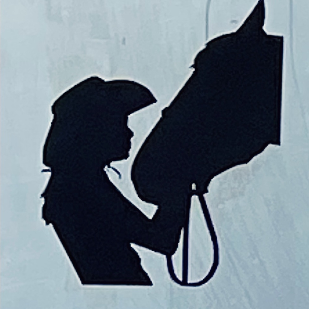 Girl and Horse Decal